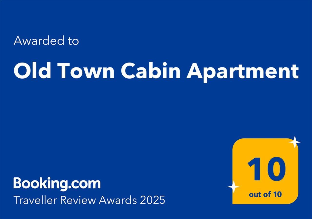 Old Town Cabin Apartment Ζάγκρεμπ Εξωτερικό φωτογραφία